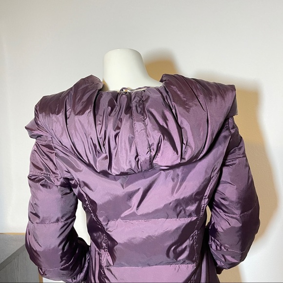 7 FOR ALL MANKIND Small Purple Puffer Jacket - Picture 7 of 16